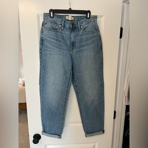 Madewell Slouchy BoyJean